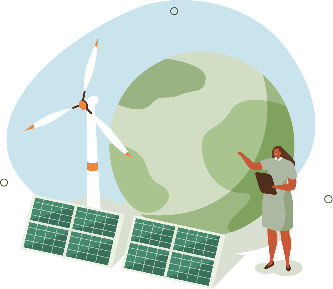 Environmental Responsibility Illustration